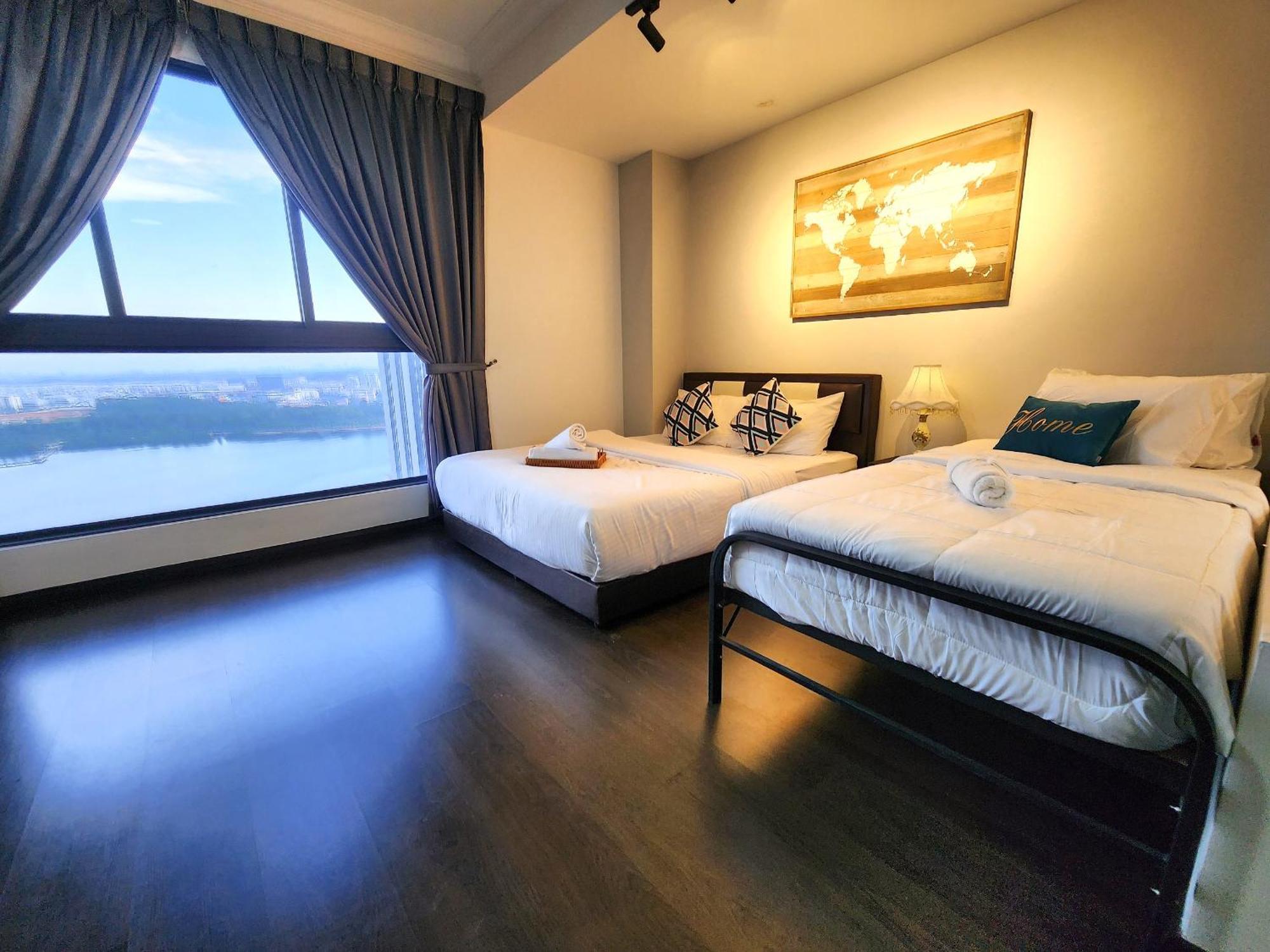 Loft Seaview 2br Jb Ciq 7pax Pangsapuri Johor Bahru